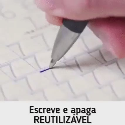 Cuaderno Mágico Reutilizable para Niños – Kit de Aprendizaje 4 en 1 con Tinta que Desaparece