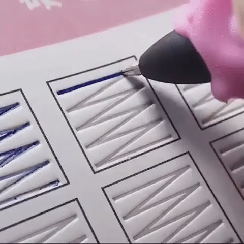 Cuaderno Mágico Reutilizable para Niños – Kit de Aprendizaje 4 en 1 con Tinta que Desaparece